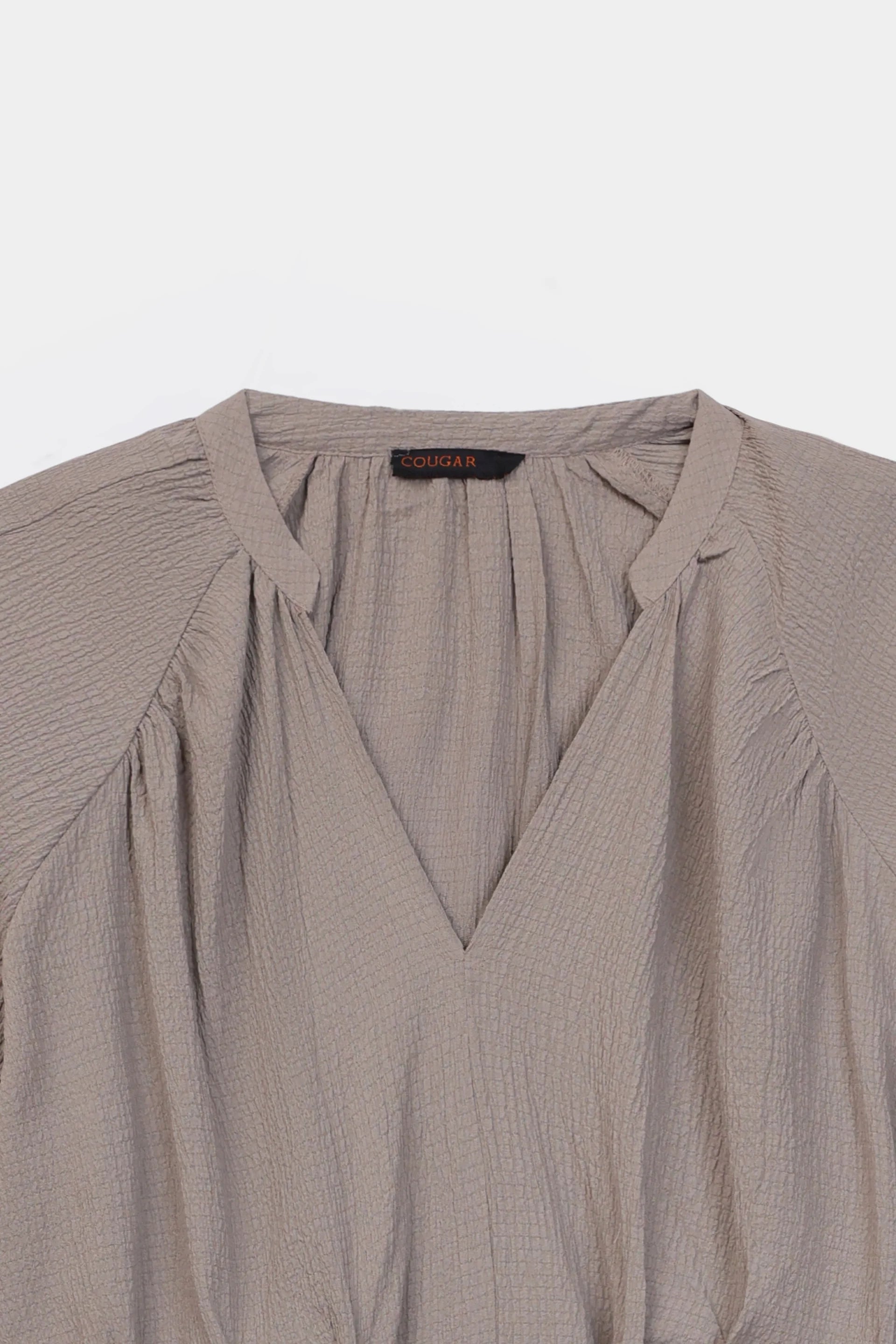 Crushed Midi Dress - Cougar Clothing