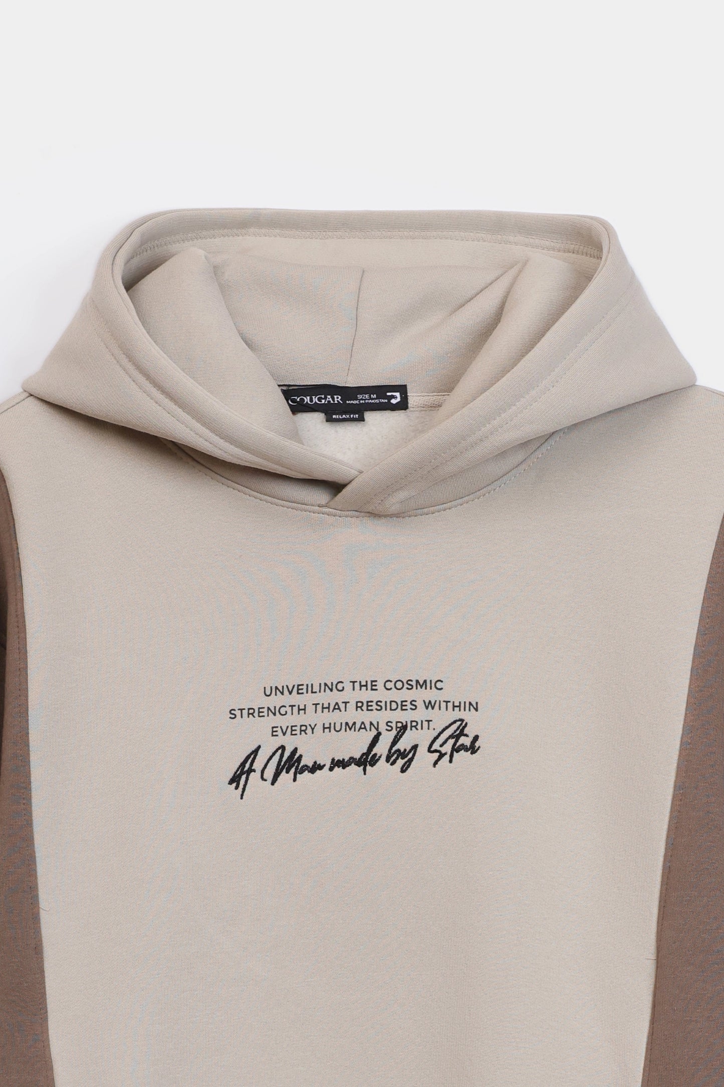 Color Block Fleece Hoodie - Cougar Clothing