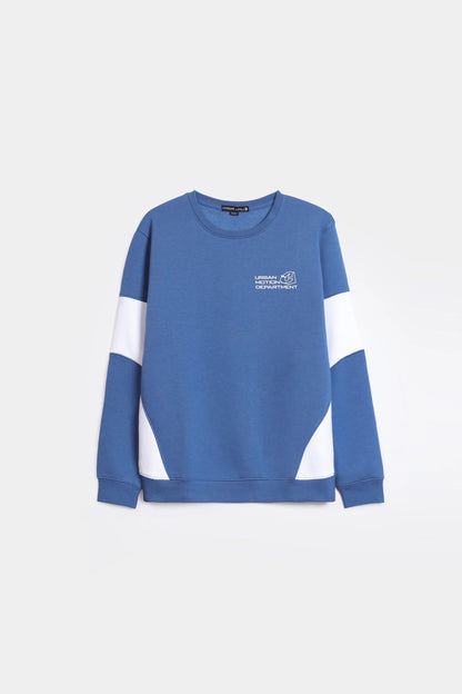 Paneled Fleece Sweatshirt - Cougar Clothing