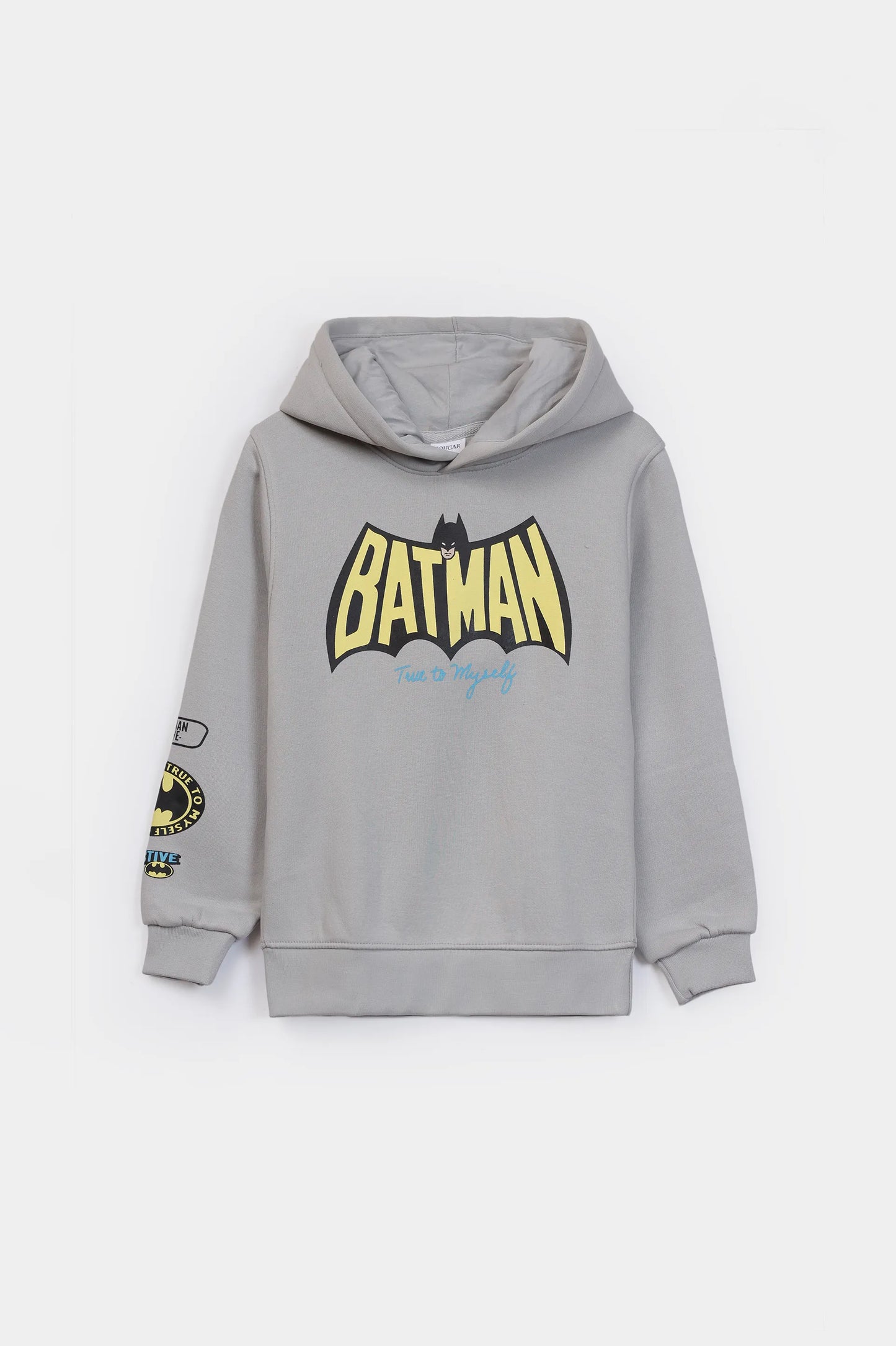 Fleece Text Printed Hoodie - Cougar Clothing