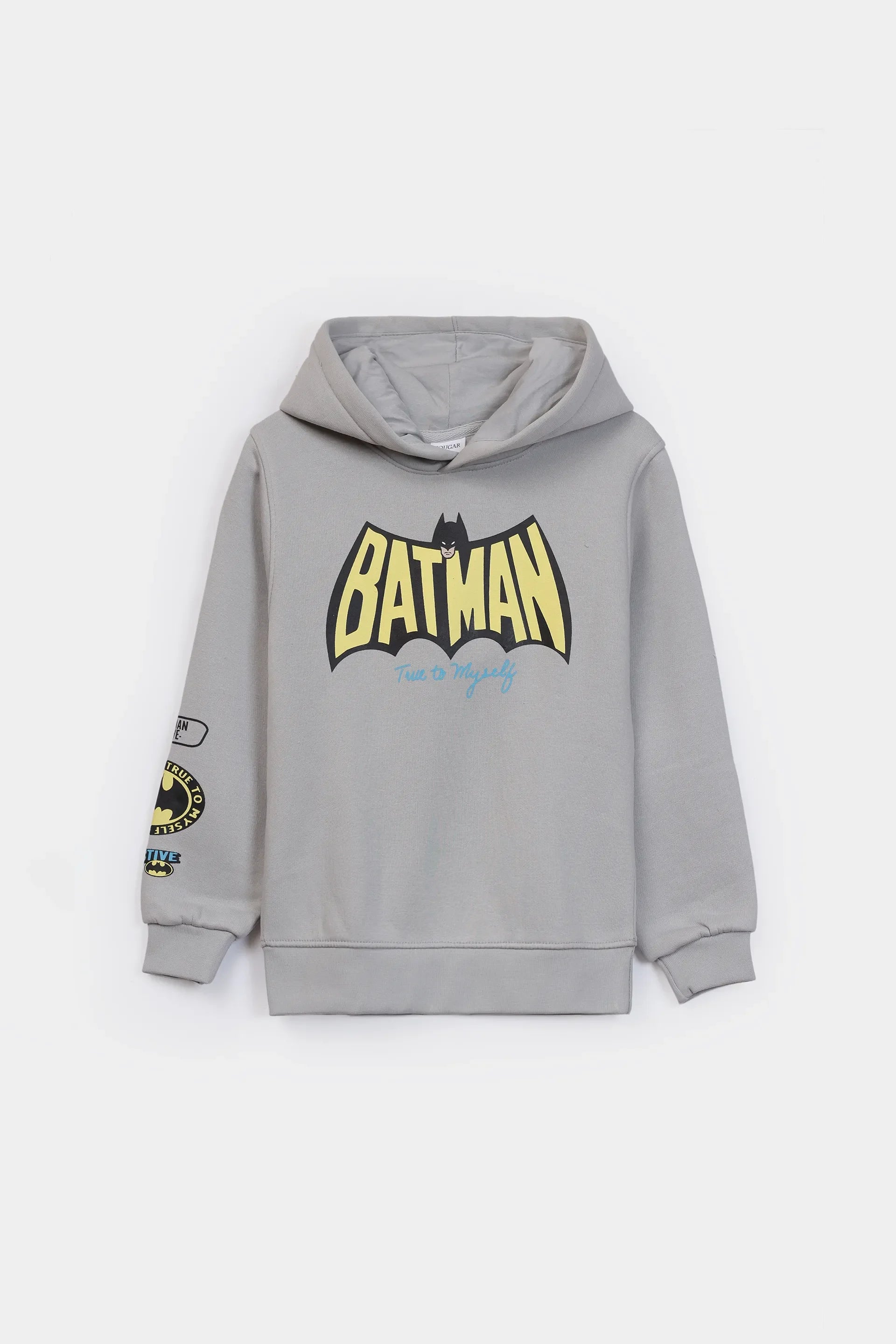 Fleece Text Printed Hoodie - Cougar Clothing