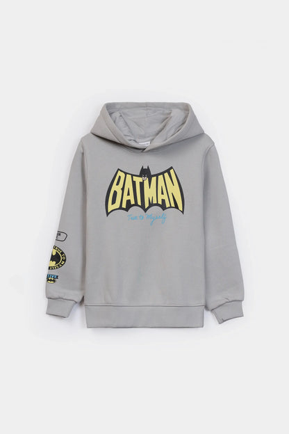 Fleece Text Printed Hoodie - Cougar Clothing