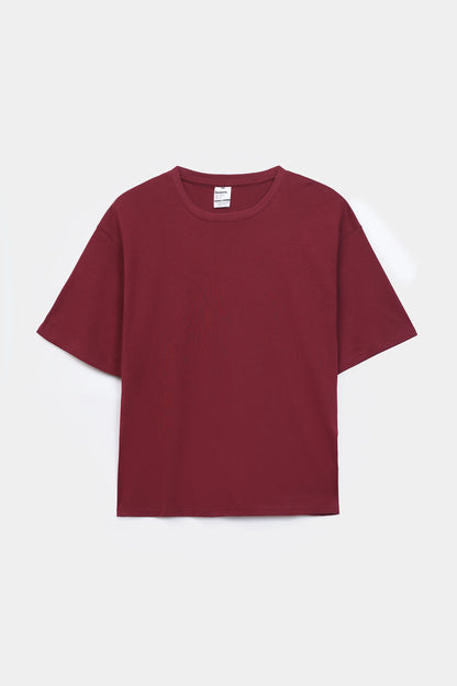 Boxy Interlock T-Shirt - Cougar Clothing