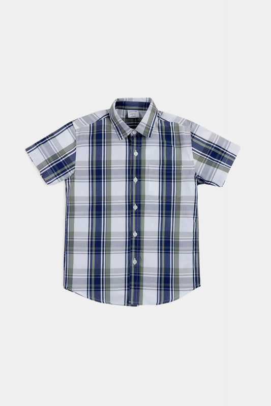 Check Shirt With Patch Pocket - Cougar Clothing