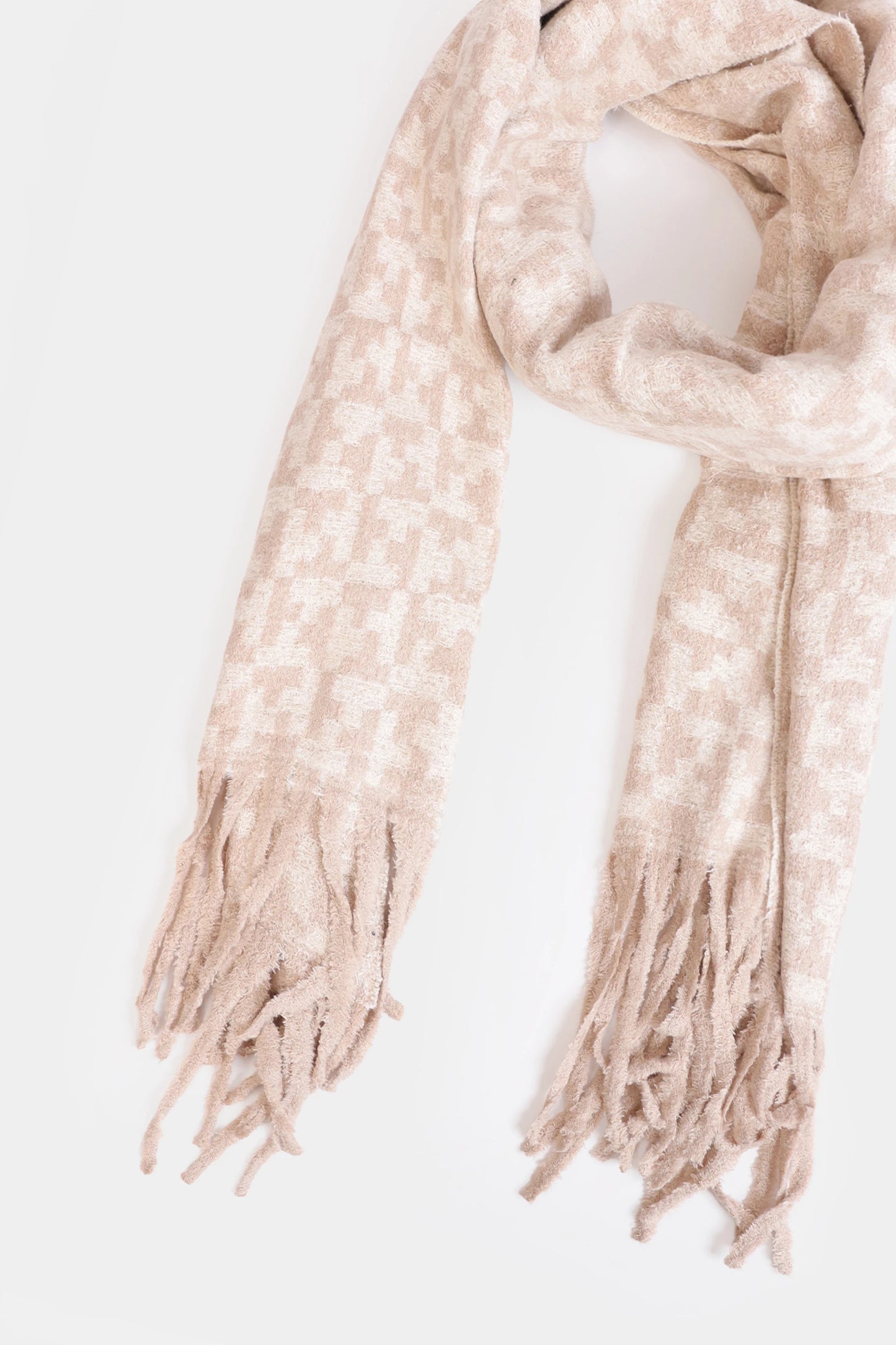 Jacquard Knit Shawl - Cougar Clothing