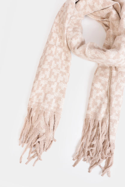 Jacquard Knit Shawl - Cougar Clothing