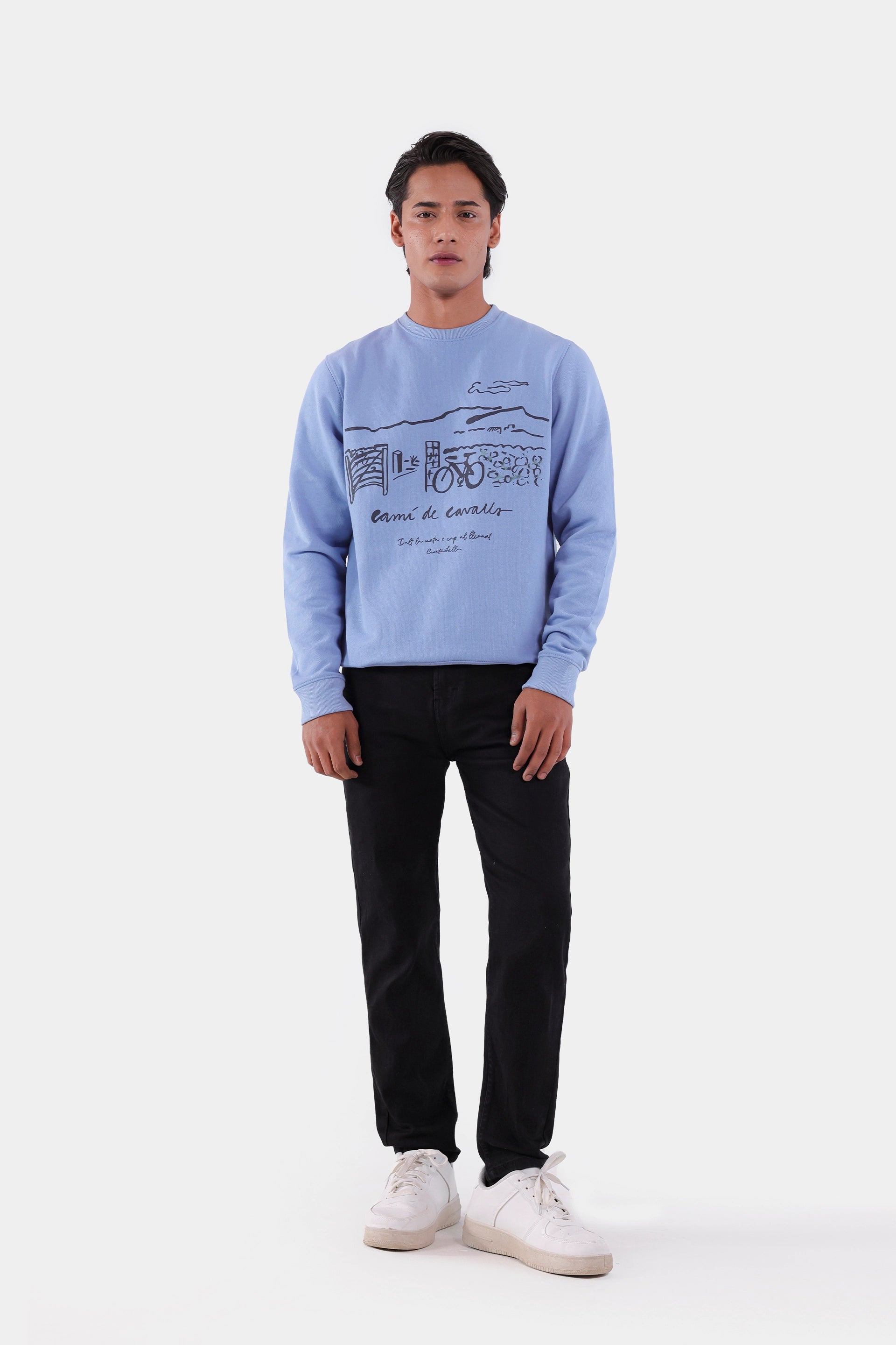 Relaxed Graphic Sweatshirt - Cougar Clothing