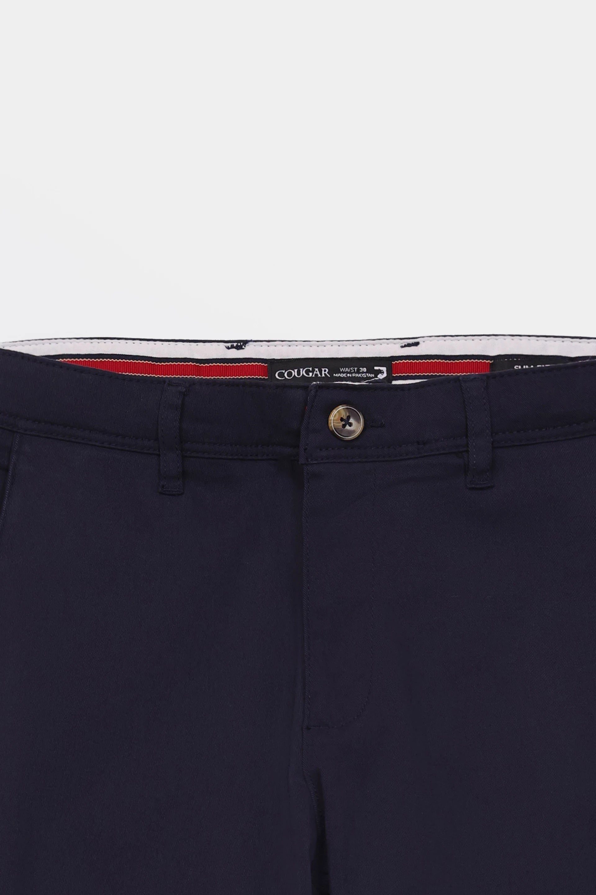 Basic Slim Chino Pants - Cougar Clothing