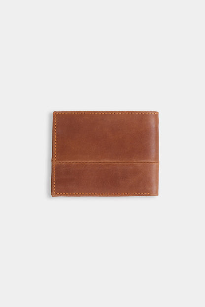 Tan Leather Wallet - Cougar Clothing