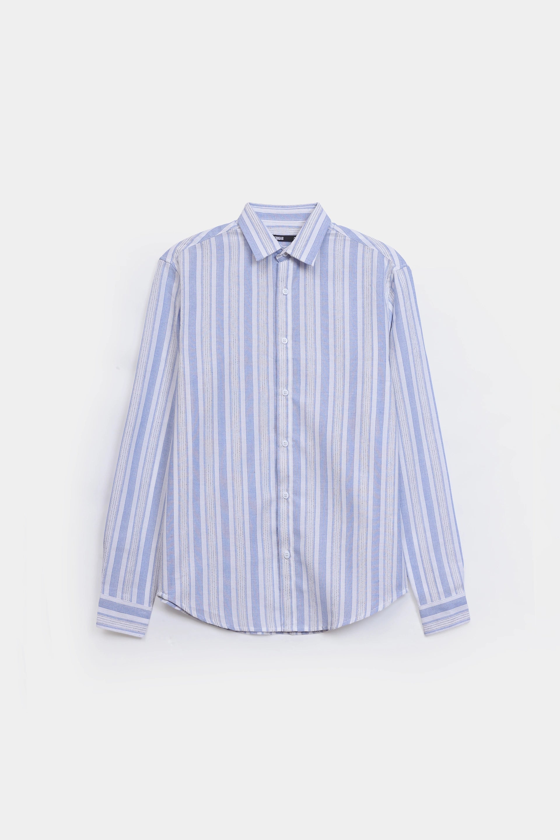 Jacquard Striped Shirt - Cougar Clothing