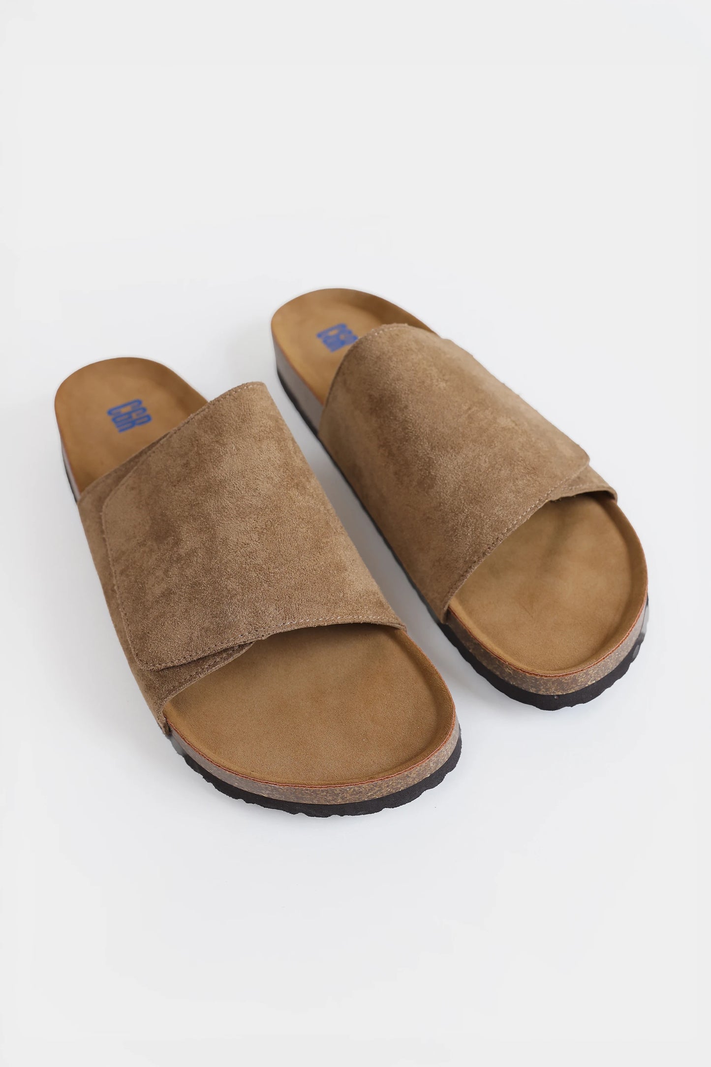 Comfort Suede Slides - Cougar Clothing