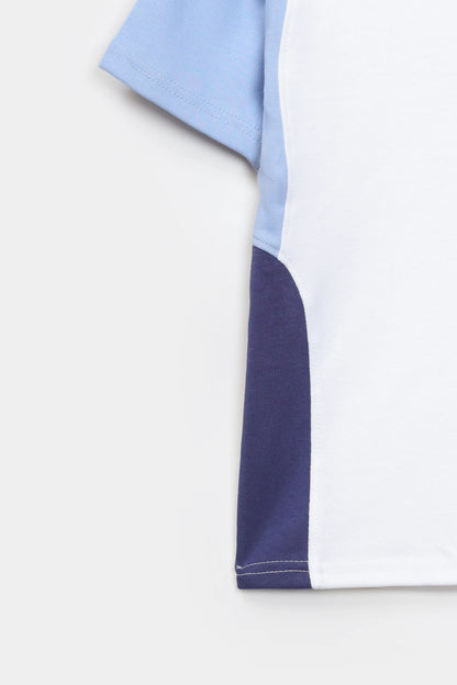Contrast Paneled T-Shirt - Cougar Clothing