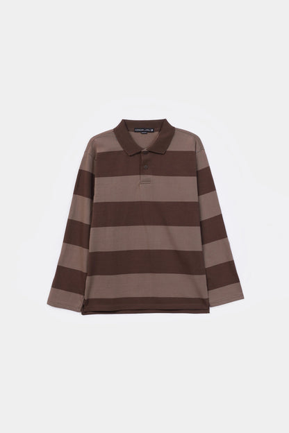 Yarn Dyed Striped Polo - Cougar Clothing