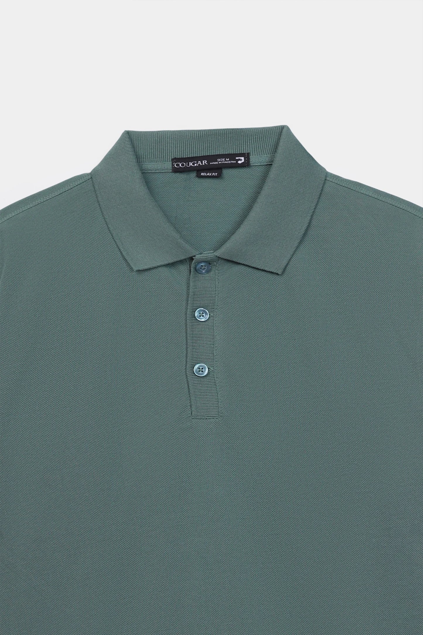 Relaxed Pique Polo - Cougar Clothing