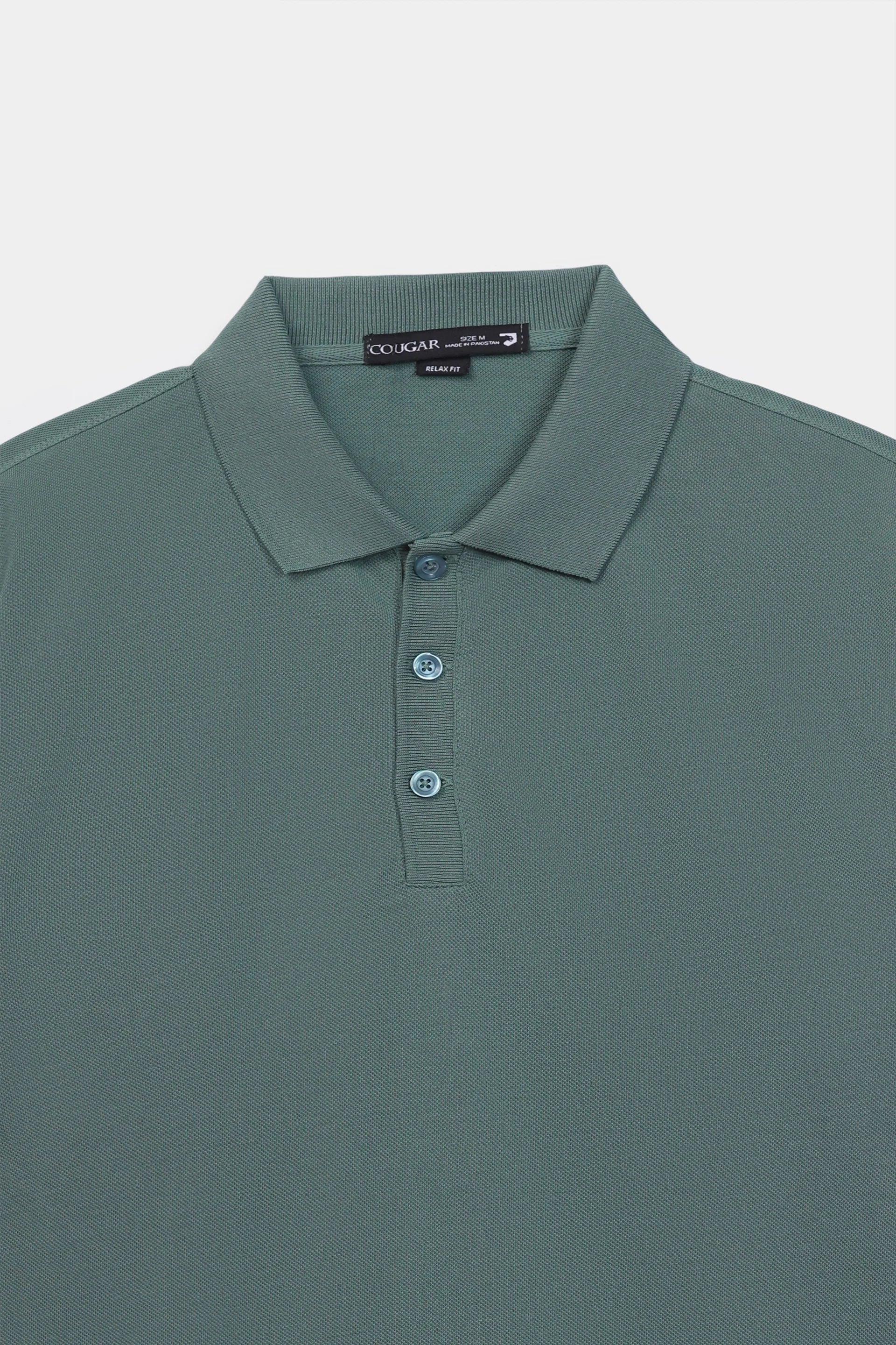 Relaxed Pique Polo - Cougar Clothing