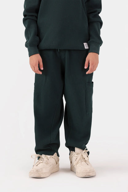 Waffle Knit Trousers - Cougar Clothing