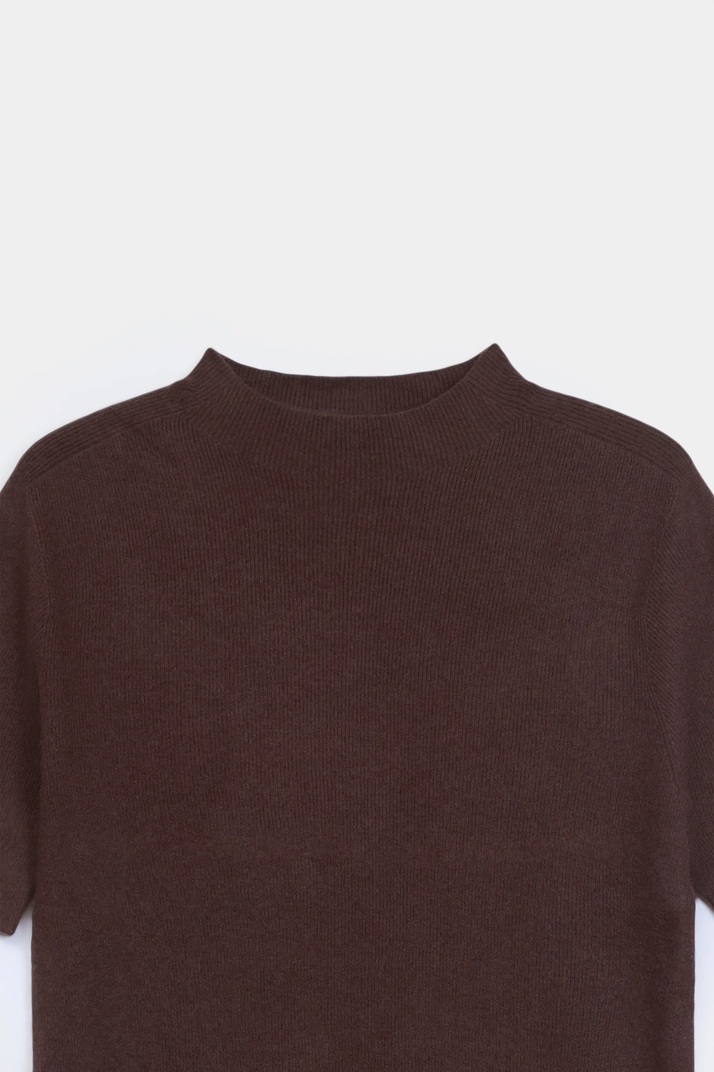 Mock Neck Knit Sweater