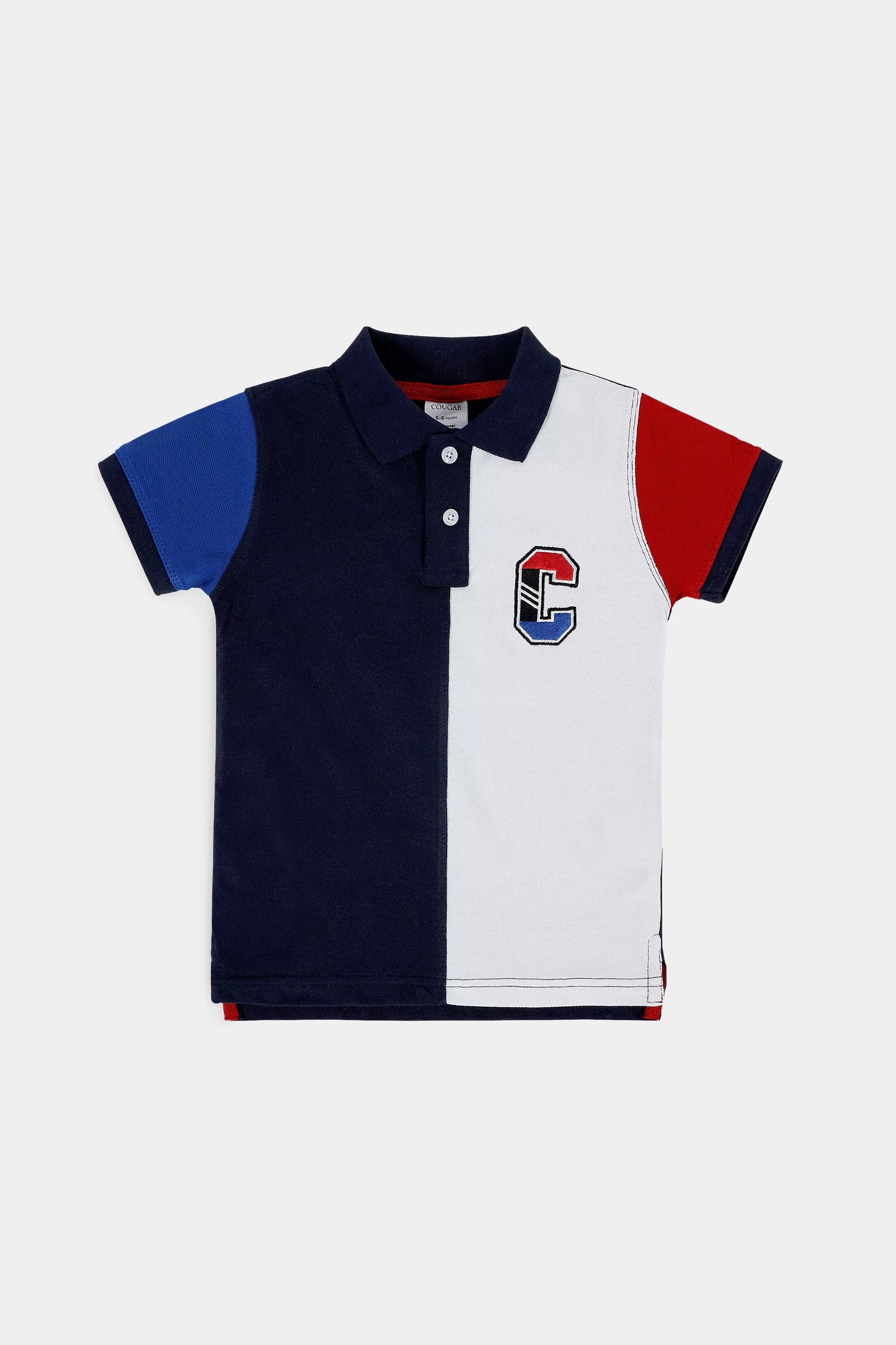 Color Block Polo - Cougar Clothing