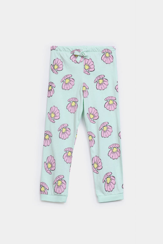 All-Over Printed Knit Trousers - Cougar Clothing