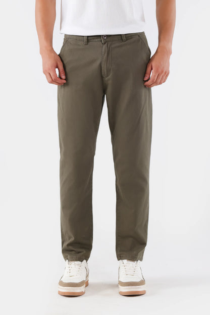 Straight Fit Chino Pants - Cougar Clothing
