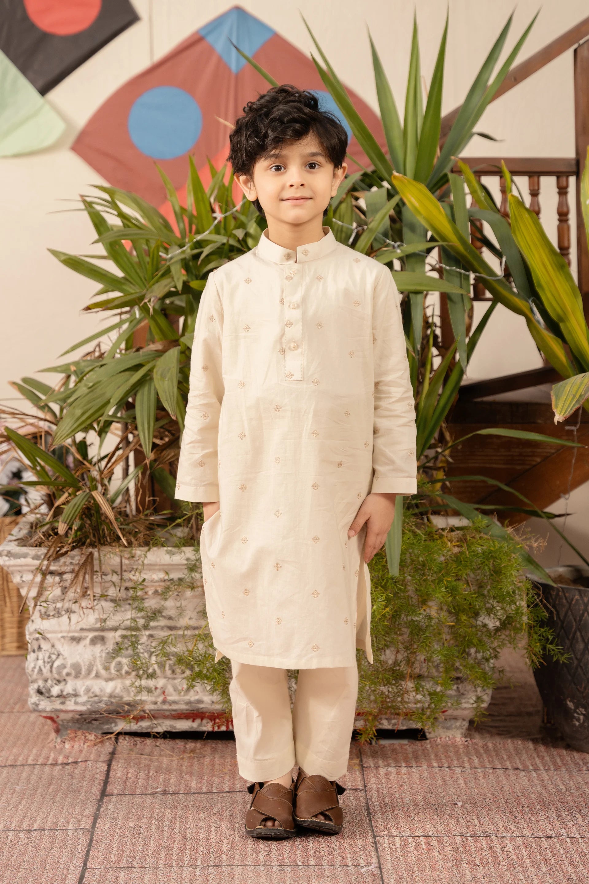 Embroidered Kurta Shalwar - Cougar Clothing