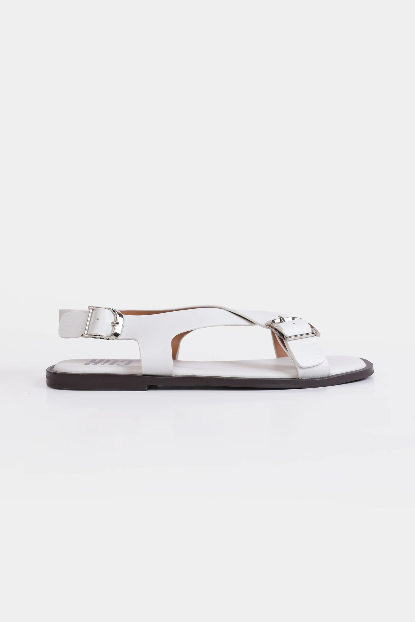 Cross Strap Flat Sandals - Cougar Clothing
