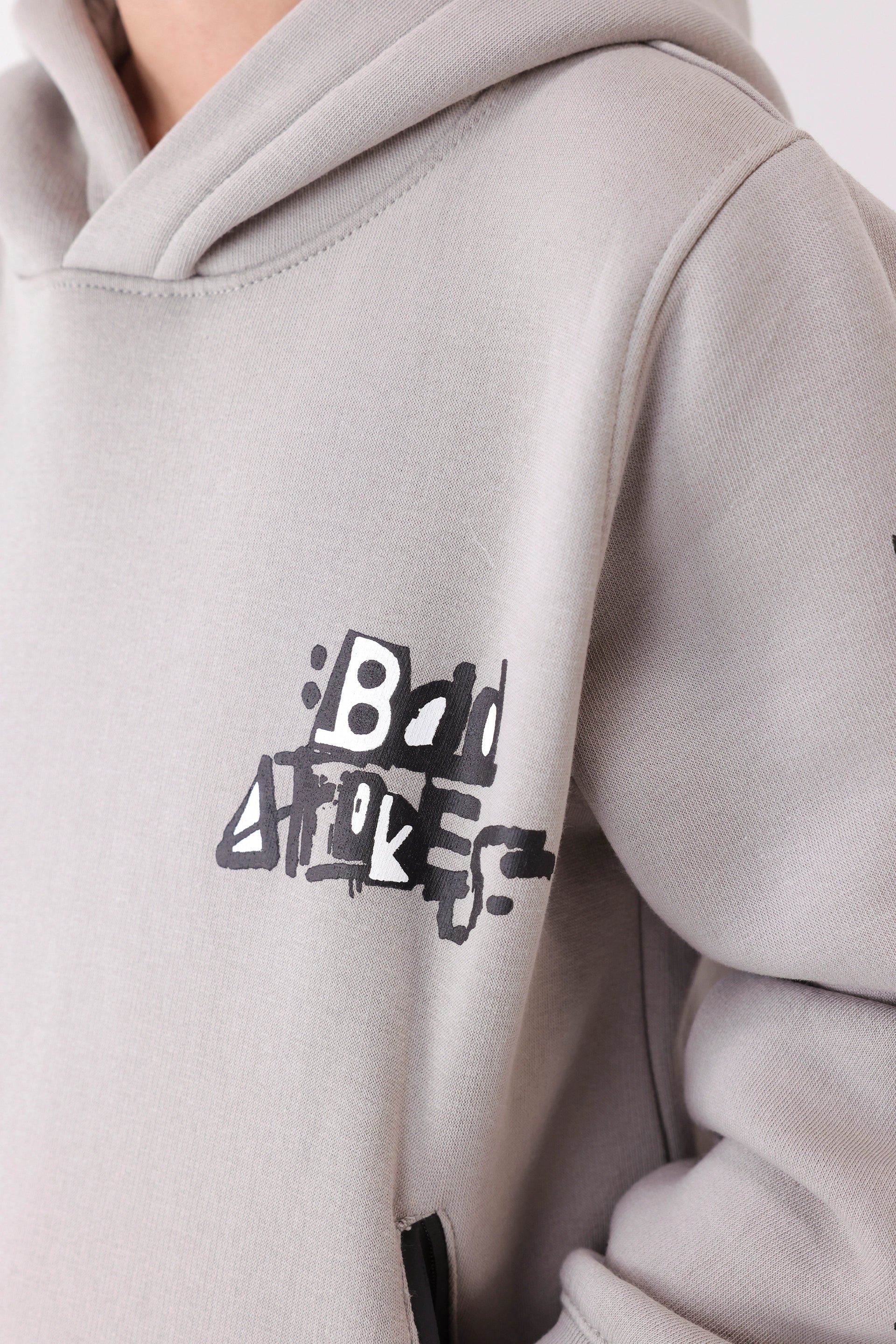 Graphic Hoodie With Zip Pockets - Cougar Clothing