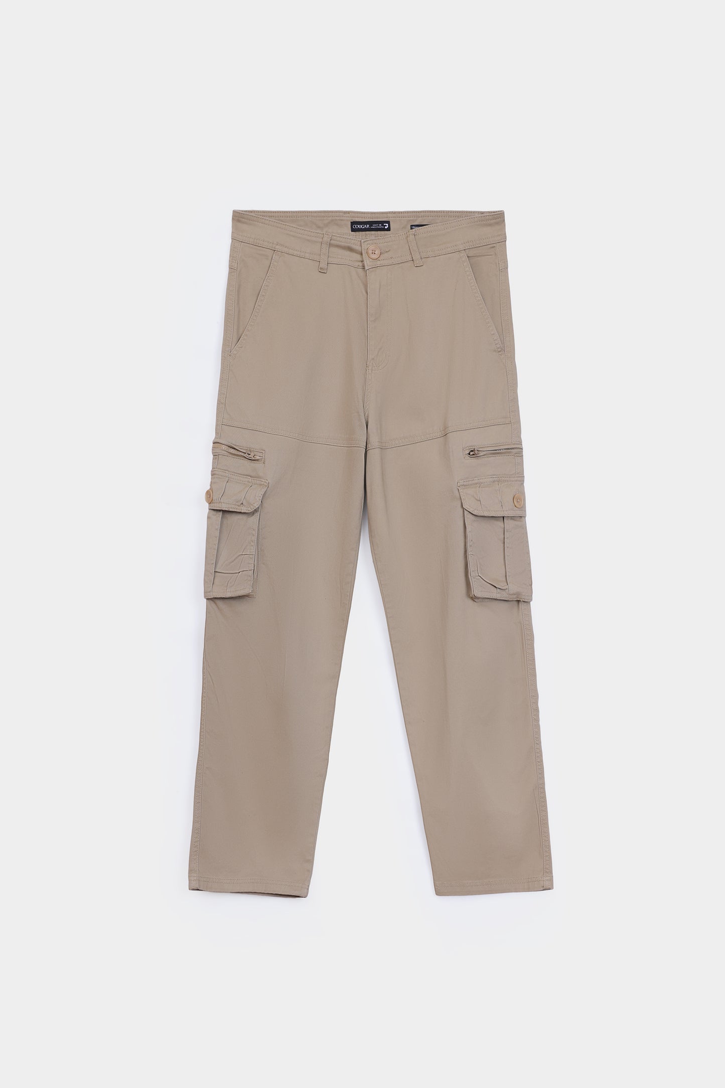 Straight Cargo Trousers - Cougar Clothing