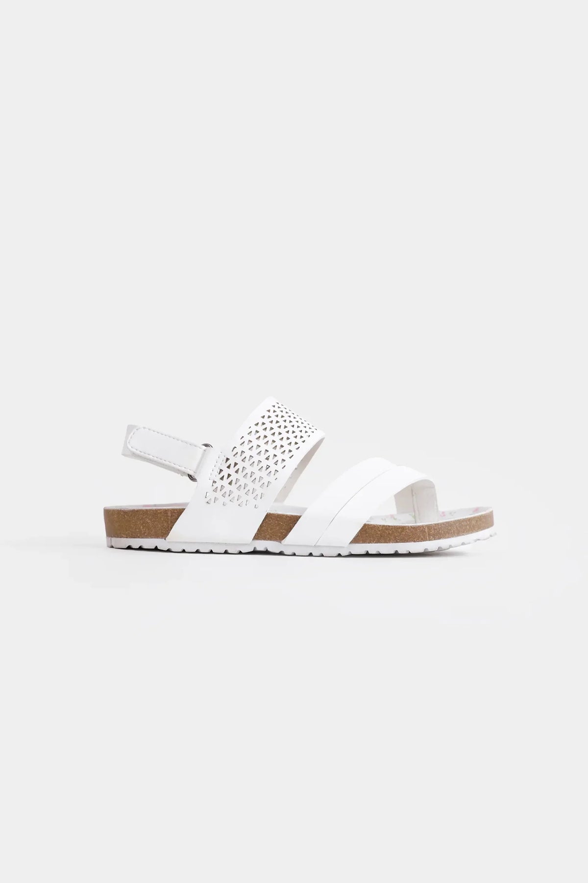 Ditsy Footbed Sandals - Cougar Clothing