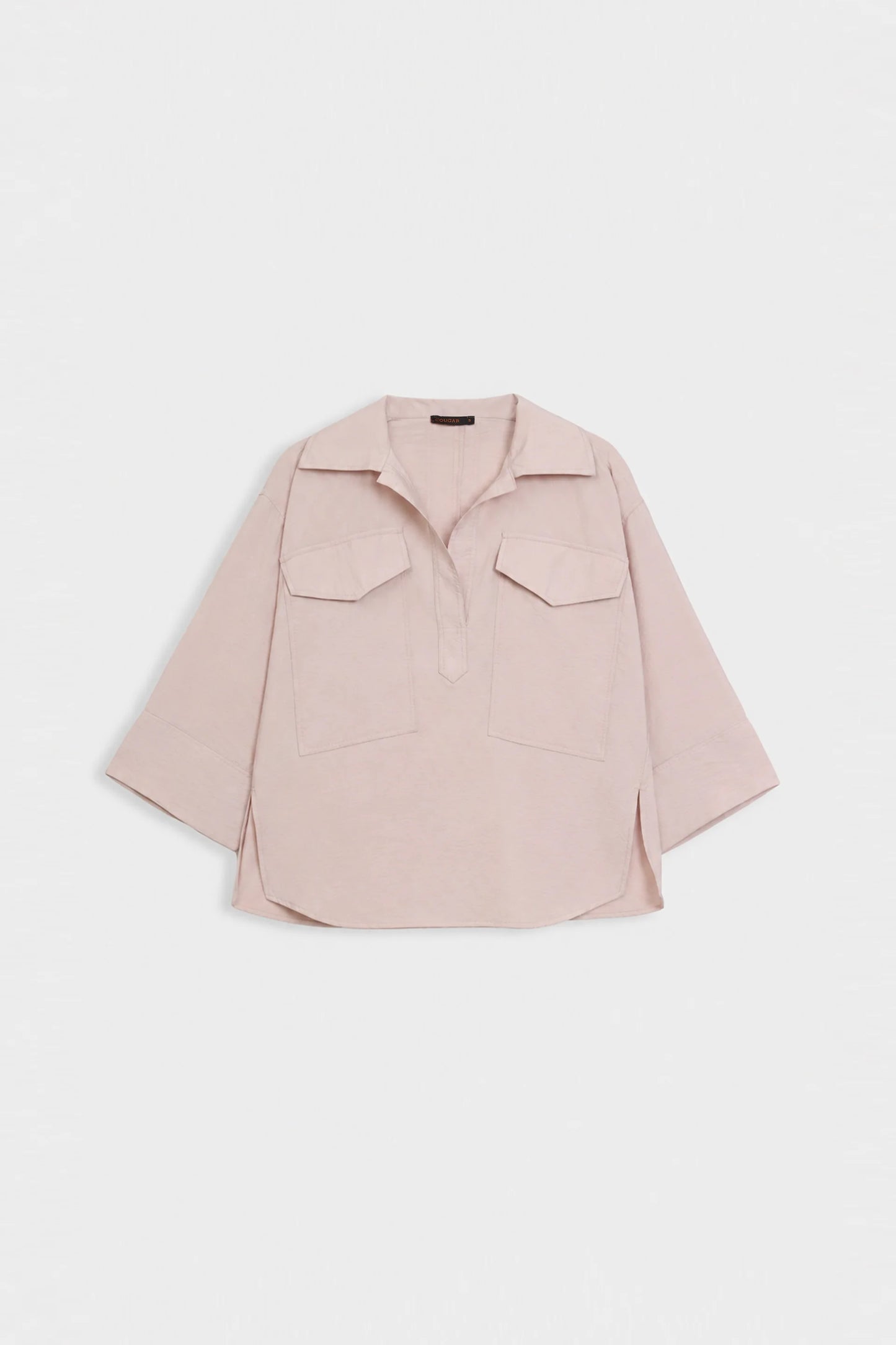 Oversized Top With Flap Pockets - Cougar Clothing