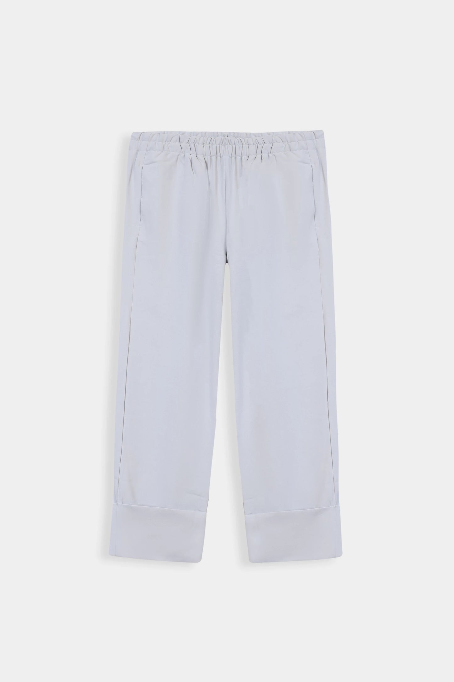 Trousers With Cuffed Hem - Cougar Clothing
