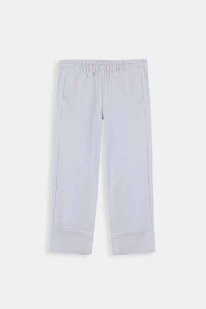 Trousers With Cuffed Hem - Cougar Clothing
