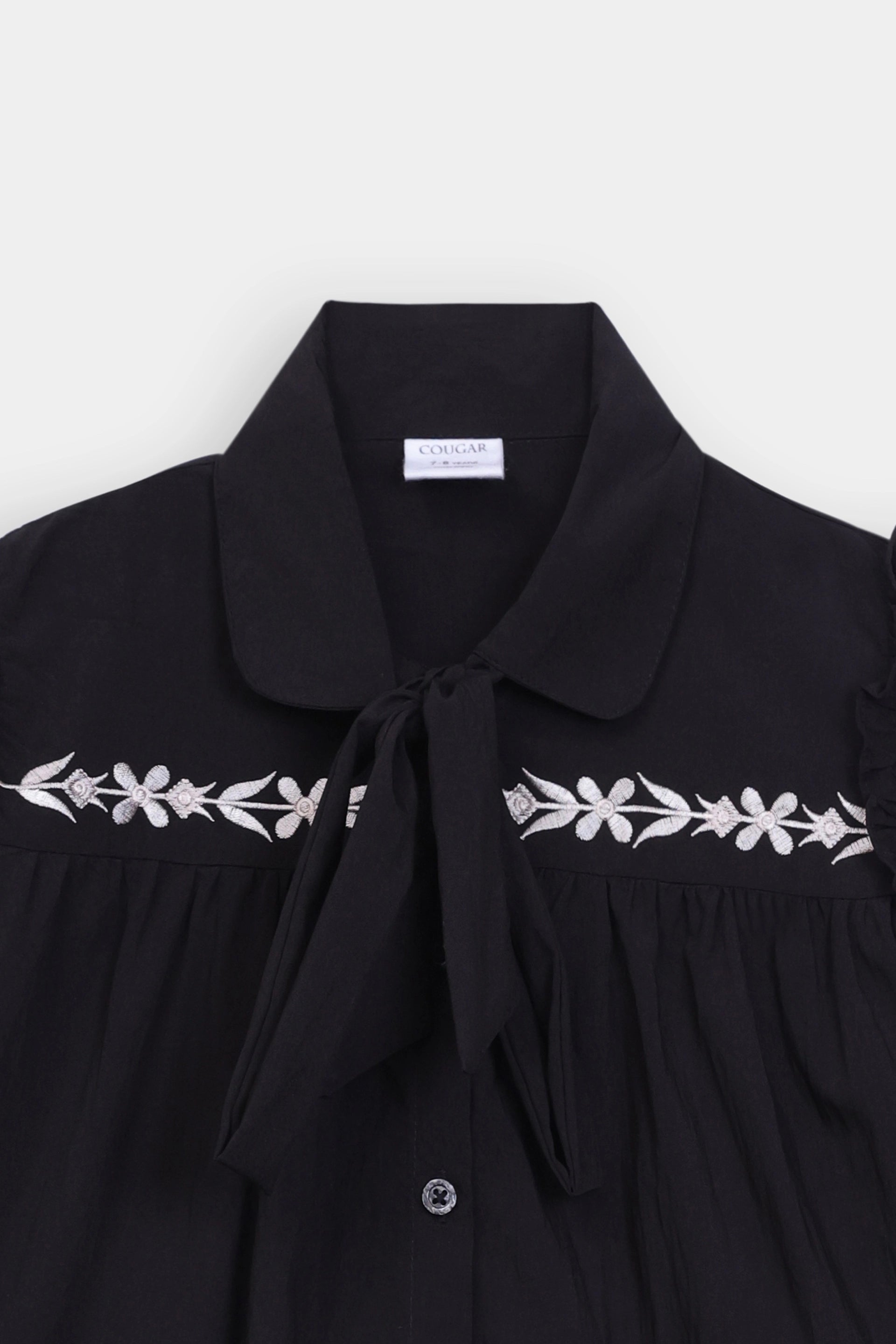 Embroidered Button-Down - Cougar Clothing