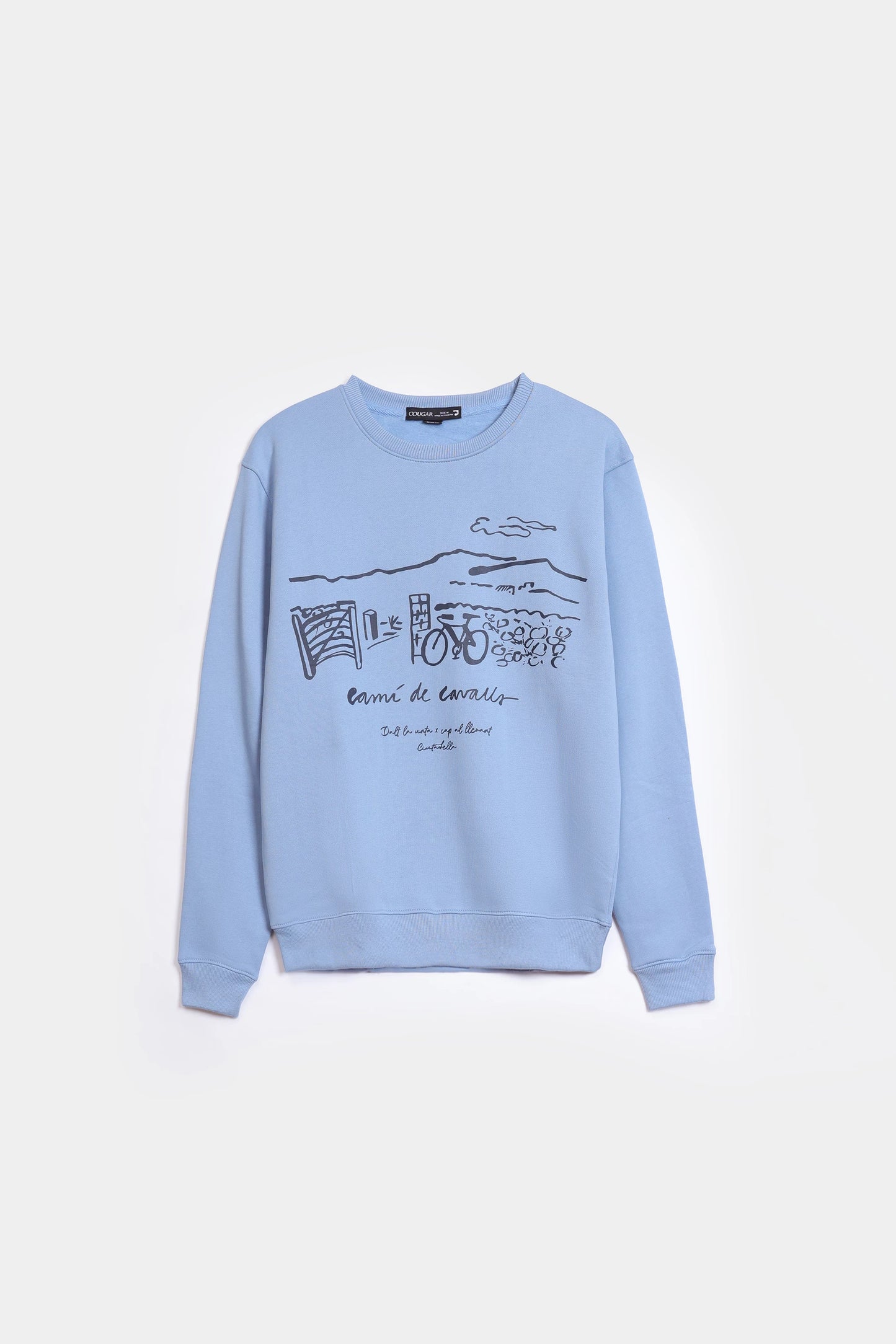 Relaxed Graphic Sweatshirt - Cougar Clothing