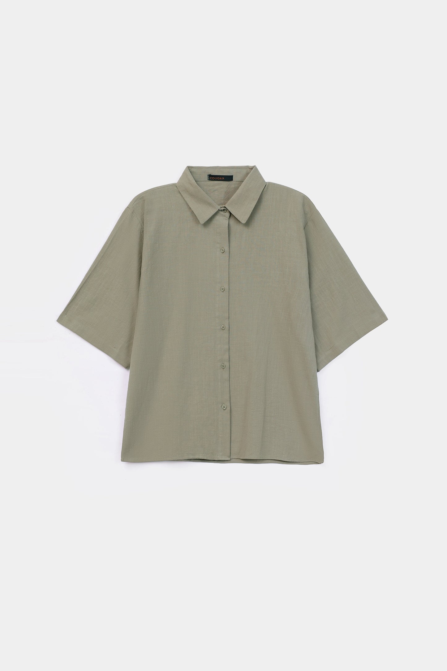 Cross-Hatch Cotton Button Down - Cougar Clothing