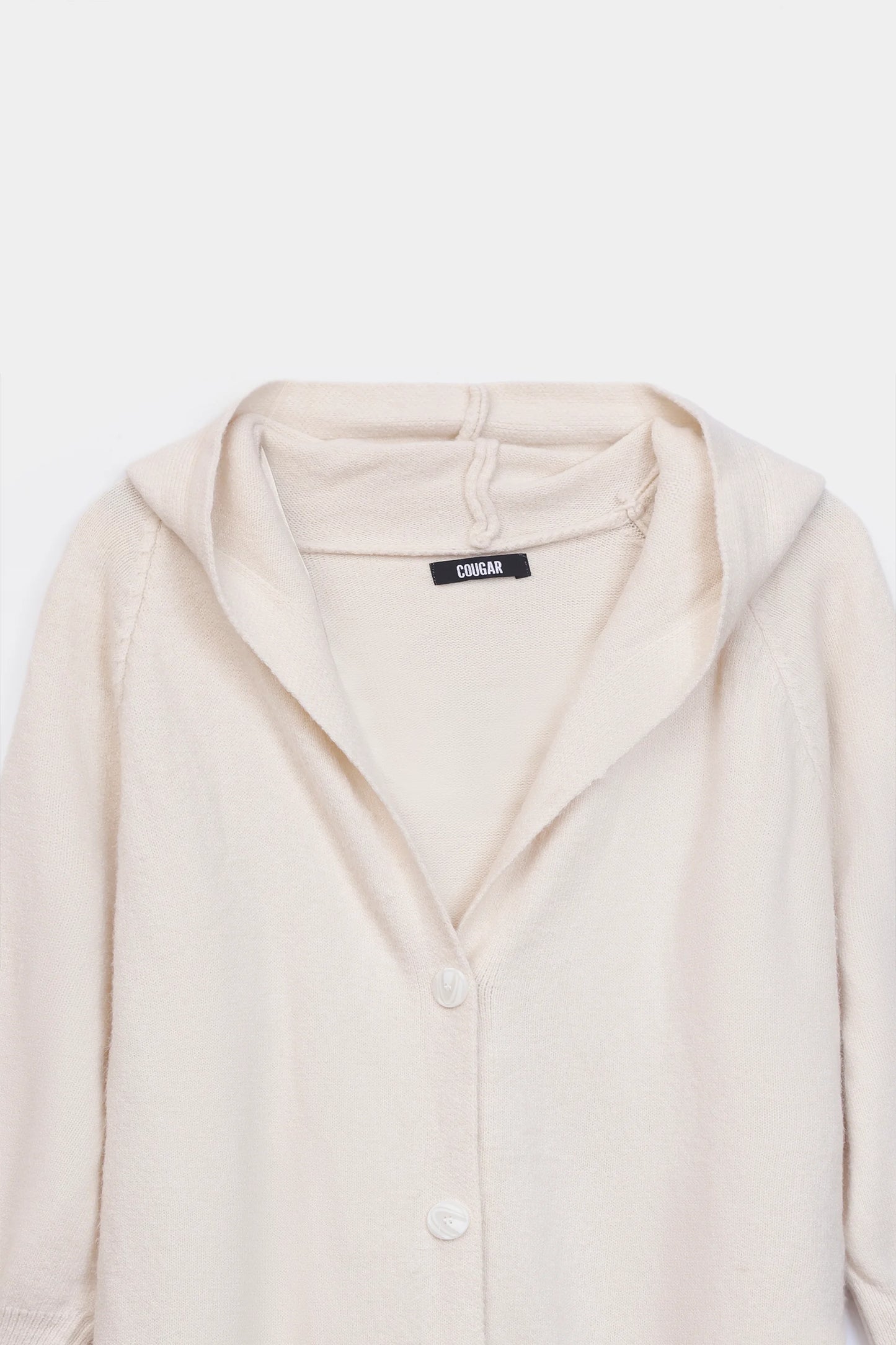 Hooded Long Cardigan - Cougar Clothing