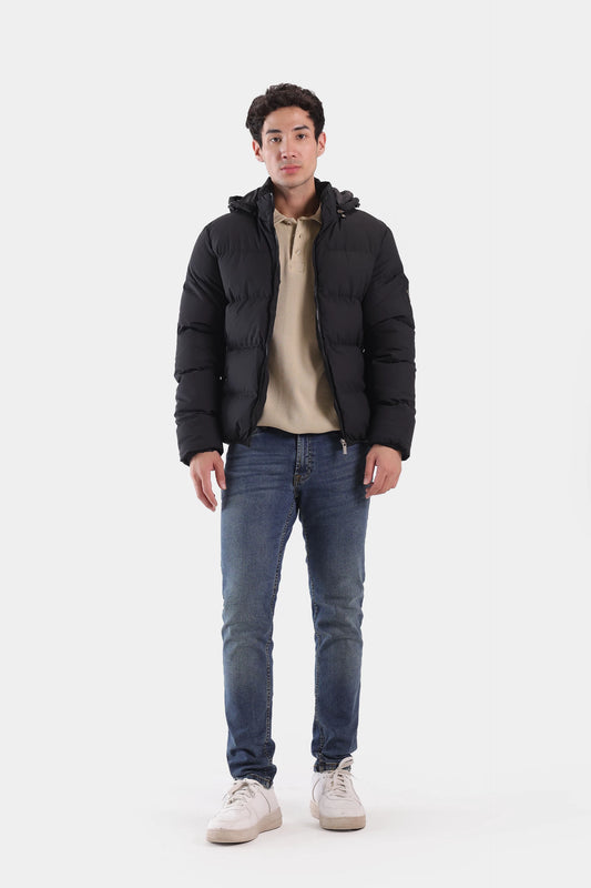 Quilted Puffer Jacket - Cougar Clothing