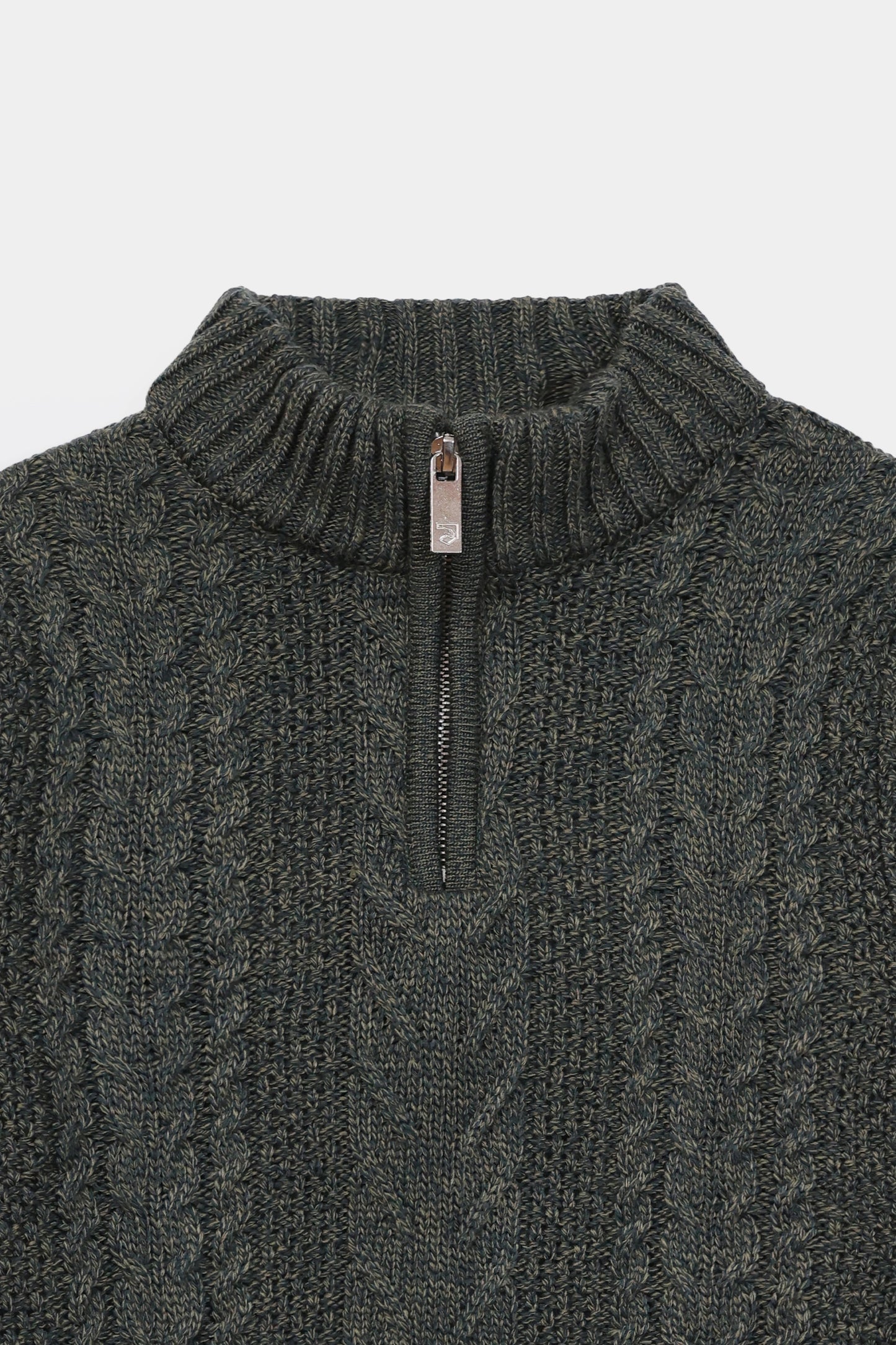 Quarter Zip Sweater - Cougar Clothing