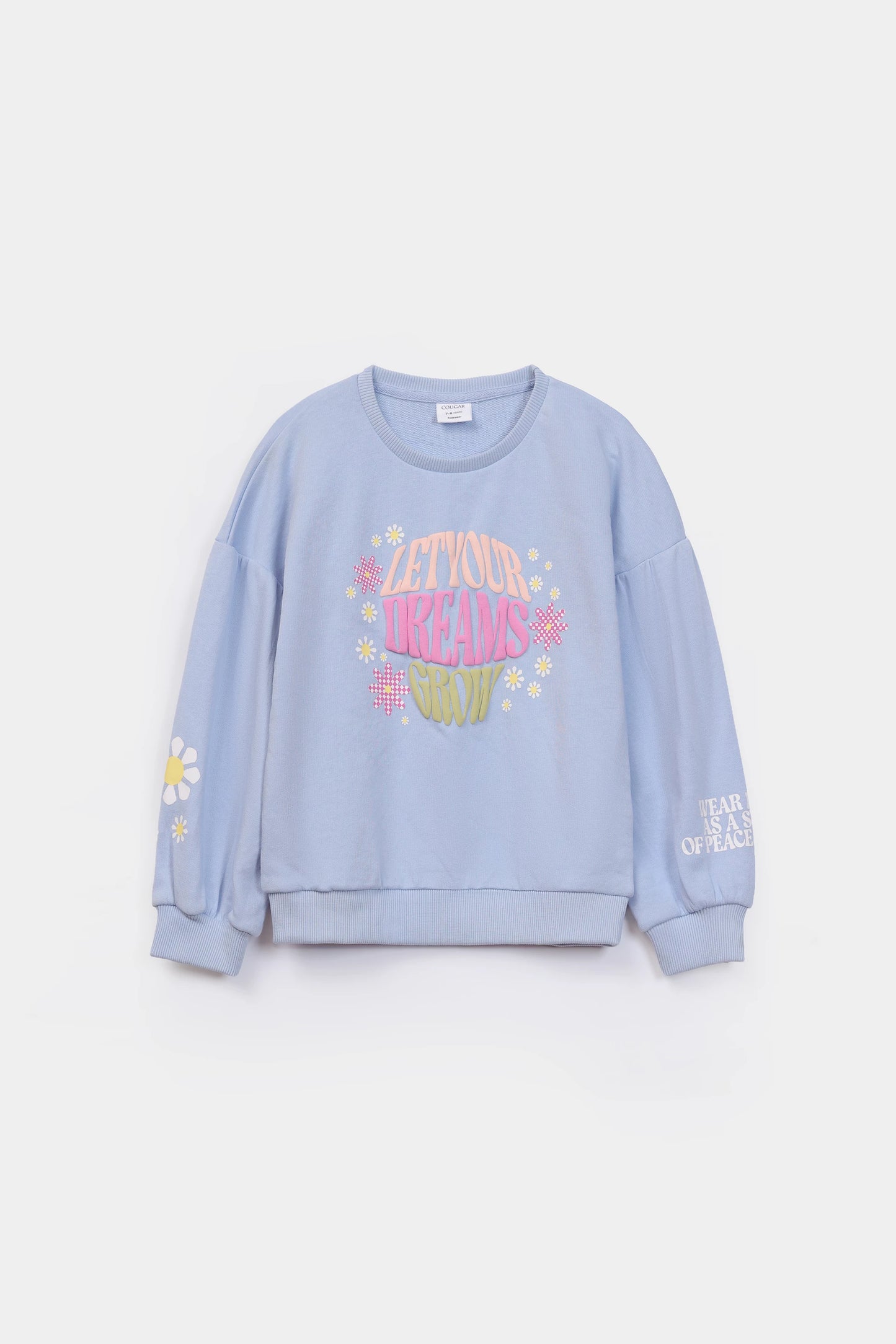 Puff Print Sweatshirt - Cougar Clothing