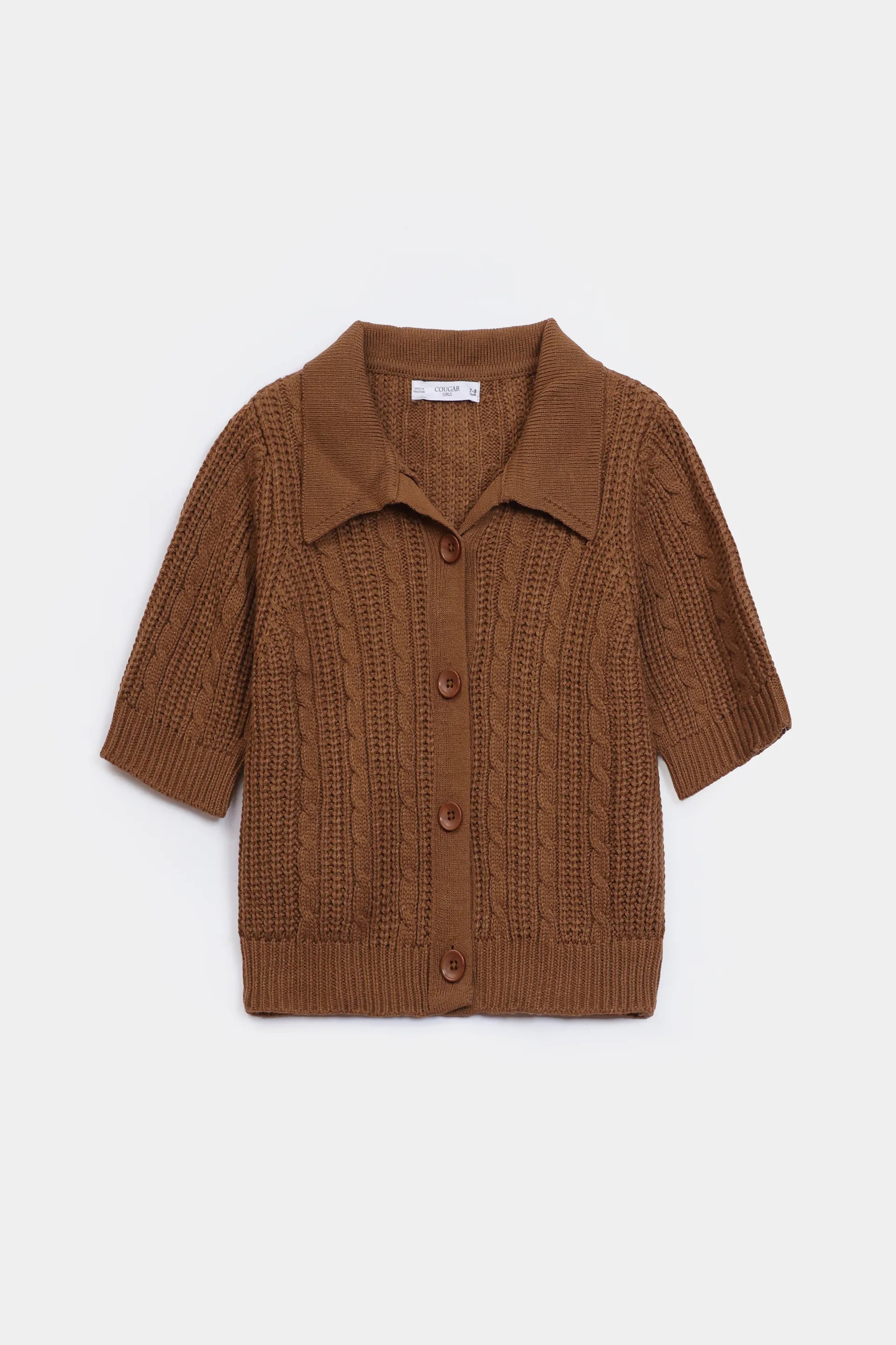 Short Sleeved Cardigan - Cougar Clothing