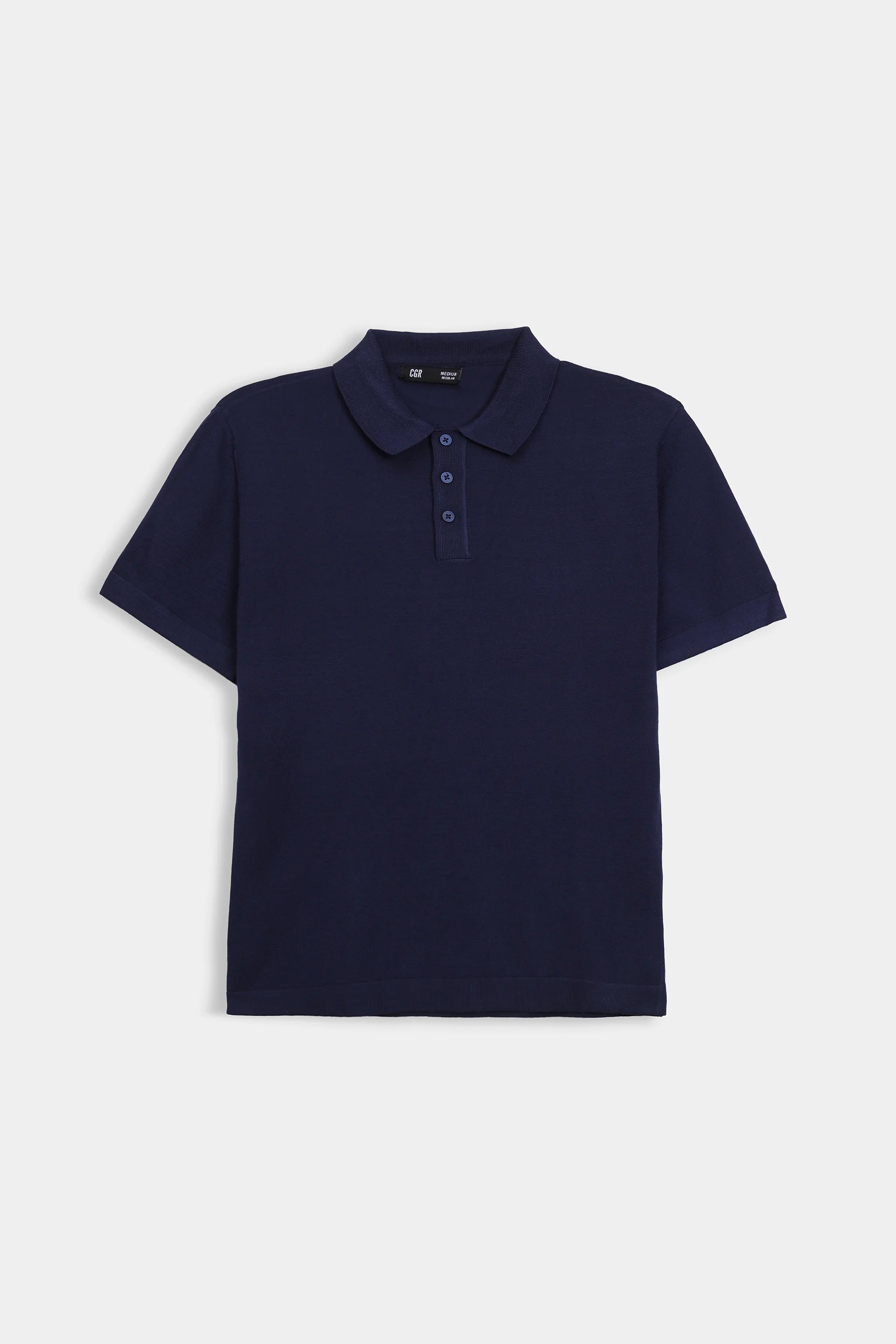 Viscose Blend Knit Polo - Cougar Clothing