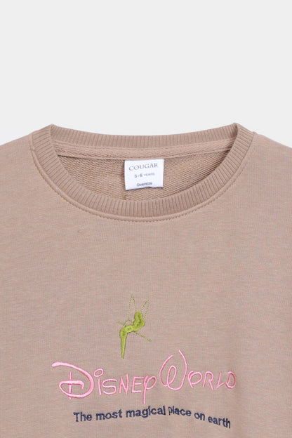 Terry Embroidered Sweatshirt - Cougar Clothing