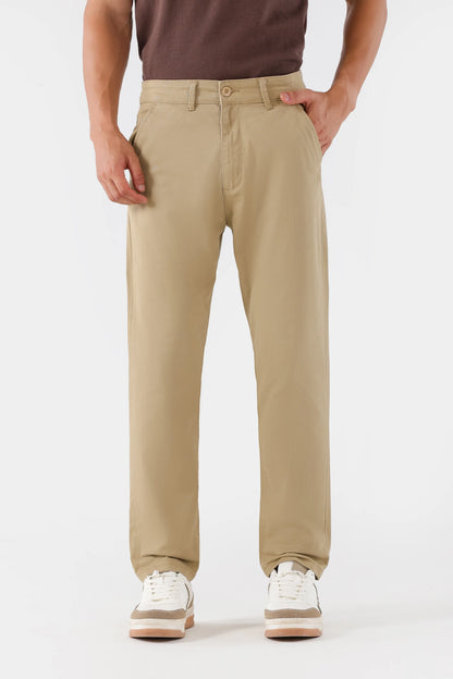 Straight Fit Chino Pants - Cougar Clothing