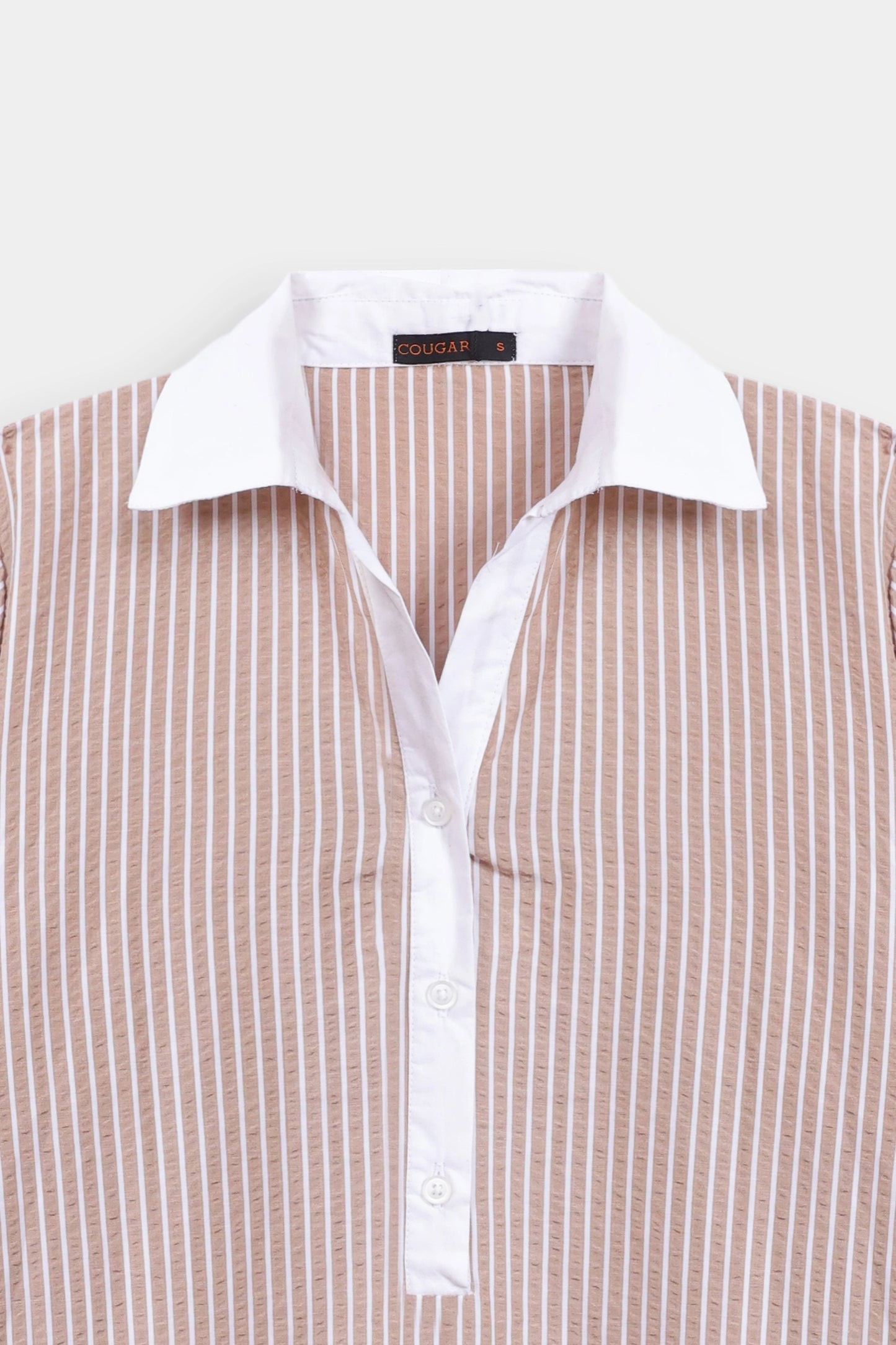 Yarn Dyed Striped Tunic - Cougar Clothing