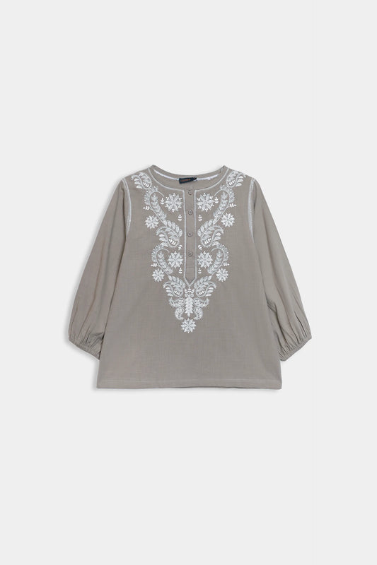 Embroidered Blouse - Cougar Clothing