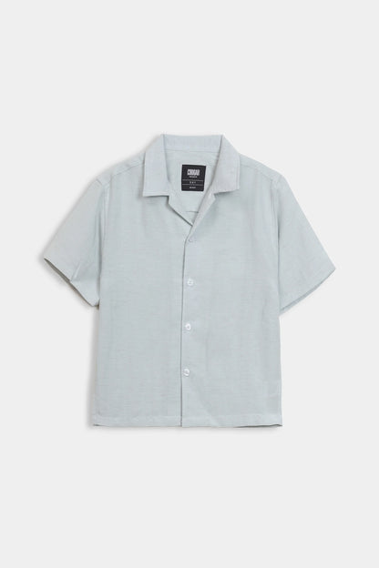 Resort Collar Textured Shirt - Cougar Clothing