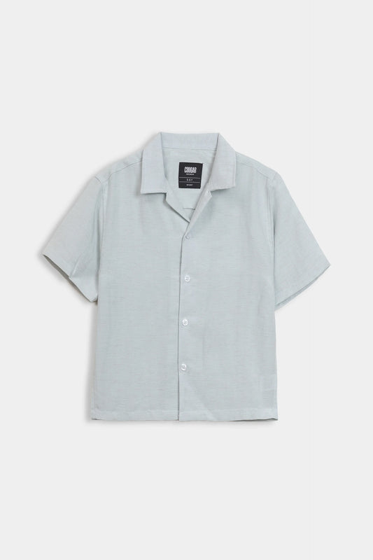 Resort Collar Textured Shirt - Cougar Clothing