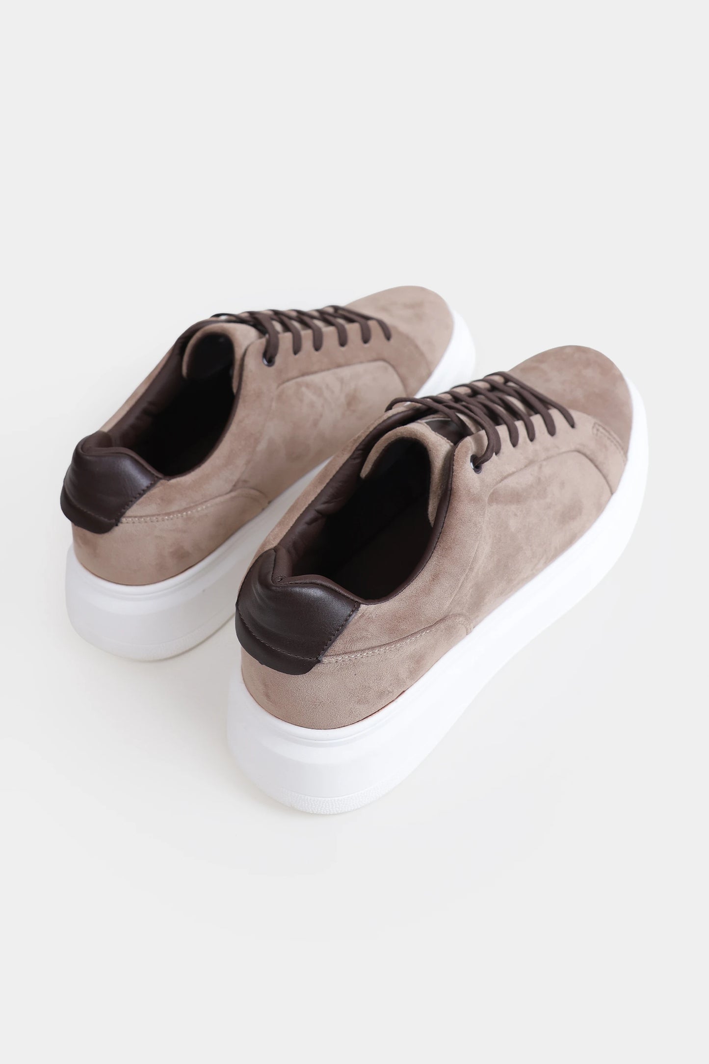 Contrast Lace Up Sneakers - Cougar Clothing
