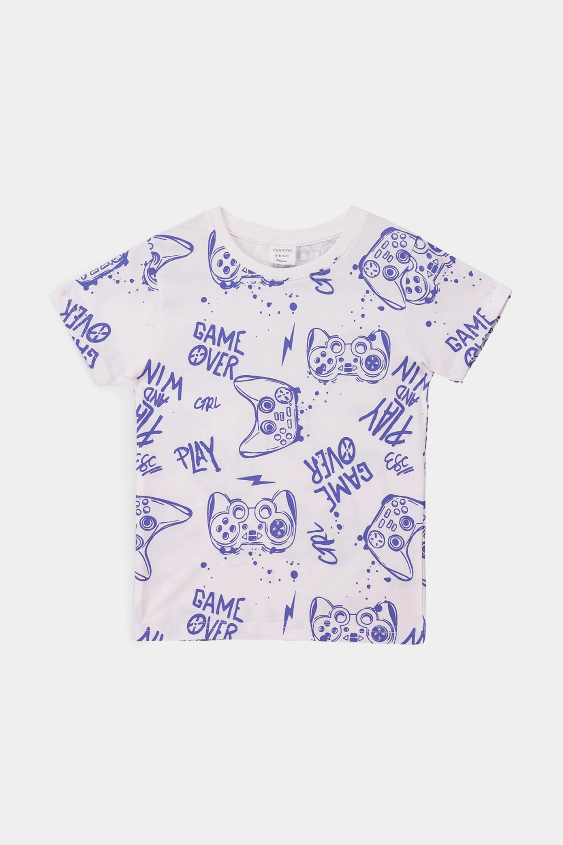 All Over Printed T-Shirt - Cougar Clothing