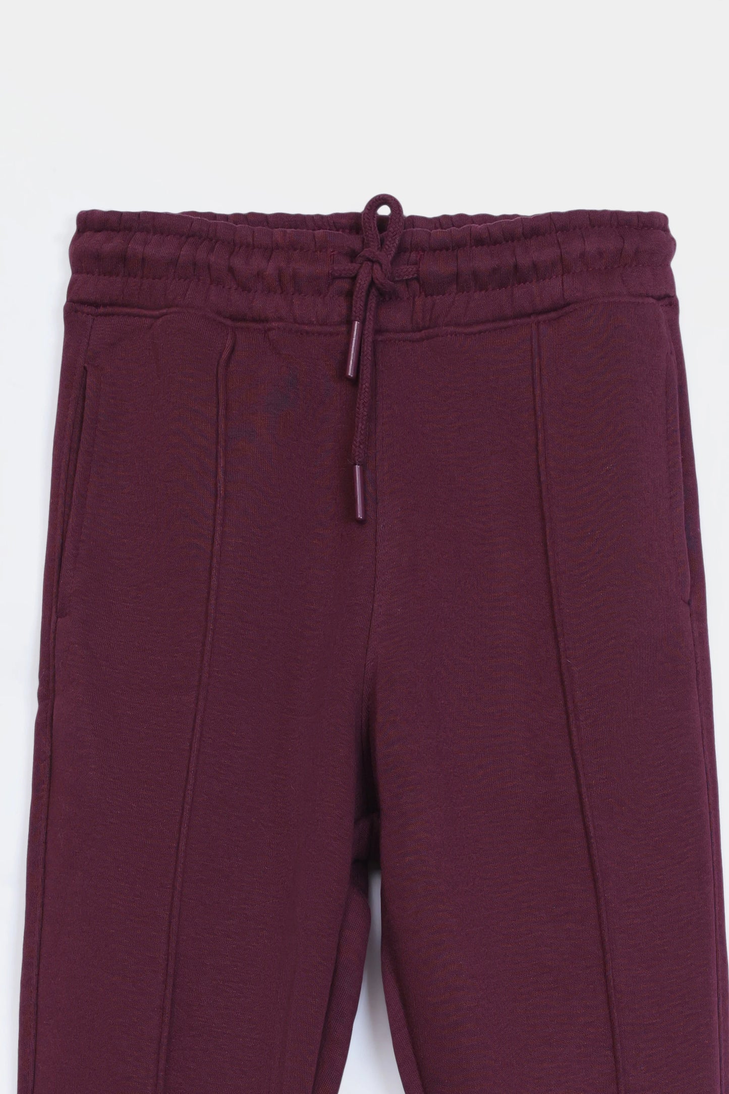 Fleece Pleated Trousers
